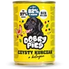 DBP DOBRY šunims Mono Gryna vištiena + kolagenas – šlapias pašaras šuniui – 400g