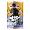 Dobry Pies Šunų Maistas - DOBRY šunims Surf &amp; Turf Upėtakis ir Laukinė Jautiena Šlapias Maistas 400g