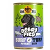 Dobry Pies Šunų Maistas - DOBRY šunims Surf &amp; Turf Upėtakis Sušalęs Šernas Drėgnas 400g