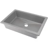 Granitinis praustuvas Deante Correo CQR_SU5U, Metallic pilkas