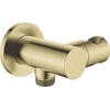 Deante Round angled connector with handset holder