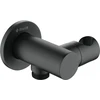 Deante Round angled connector with handset holder