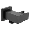 Deante Square angled connector with handset holder