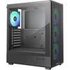 Deepcool Case | CC550 4F | Mid Tower | ATX PS2 (maksimalus ilgis: 180 mm) | Juodas