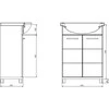 Deftrans SPINTEL PASTATOM BARI D60 BALTA/MEDŽ