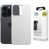 Dėklas 3MK Hardy MagSilicone skirtas Apple iPhone 16 Pro Max baltos spalvos