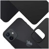 Dėklas 3MK Hardy MagSilicone skirtas Apple iPhone 12 juodos spalvos