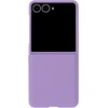 Dėklas Accezz Grid galinis dangtelis, skirtas Samsung Galaxy Z Flip 8 – violetinis