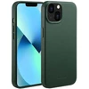 Dėklas Accezz MagSafe odinis galinis dangtelis, skirtas iPhone 13 – Cedar Žalias