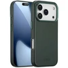 Dėklas Accezz MagSafe odinis galinis dangtelis, skirtas iPhone 17 Pro – kedro žalia