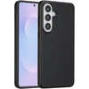 Dėklas Accezz MagSafe odinis galinis dangtelis, skirtas Samsung Galaxy S26 Plus – Onyx Juodas