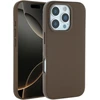 Dėklas Accezz MagSafe odinis galinis dangtelis, skirtas iPhone 16 Pro – kavos ruda