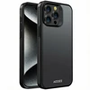 Dėklas Accezz Rugged Frosted nugarėlė skirta iPhone 15 Pro Max – Juoda