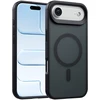 Dėklas Accezz Rugged Frosted nugarėlė su MagSafe, skirta iPhone Air – Juoda