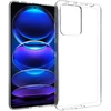 Dėklas Accezz skaidrus TPU galinis dangtelis, skirtas Xiaomi Redmi Note 12 Pro Plus – skaidrus