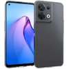Dėklas Accezz skaidrus TPU galinis dangtelis, skirtas Oppo Reno 8 5G – skaidrus