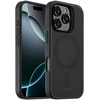 Dėklas Accezz tvirtas matinis galinis dangtelis su MagSafe, skirtas iPhone 16 Pro – juodas
