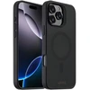 Dėklas Accezz tvirtas matinis galinis dangtelis su MagSafe, skirtas iPhone 16 Pro Max – juodas