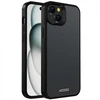 Dėklas Accezz tvirtas matinis galinis dangtelis, skirtas iPhone 15 Plus – juodas