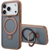 Dėklas Accezz žiedinis stovas su nugarėlės dėklu ir MagSafe, skirtas iPhone 17 Pro – Ruda