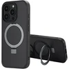 Dėklas Accezz žiedinis stovas su nugarėlės dėklu ir MagSafe, skirtas iPhone 16 Pro – Juodas