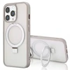 Dėklas Accezz žiedinis stovas su nugarėlės dėklu ir MagSafe, skirtas iPhone 13 Pro – pilkas