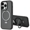 Dėklas Accezz žiedinis stovas su nugarėlės dėklu ir MagSafe, skirtas iPhone 14 Pro – Juodas