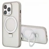 Dėklas Accezz žiedinis stovas su nugarėlės dėklu ir MagSafe, skirtas iPhone 13 Pro Max – pilkas