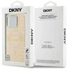 Dėklas Apple iPhone 16 Pro DKNY Repeat Texture Pattern & Stripe MagSafe (DKHMP16LHRHSEP)