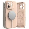 Dėklas Ringke Silicone MagSafe Apple iPhone 16 Pro Max Case - rožinės spalvos