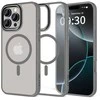 Dėklas Apple iPhone 16 Pro Max Tech-Protect MagEdge MagSafe Titanium / Gunmetal