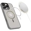 Dėklas Apple iPhone 16 Pro Max Tech-Protect MagEdge MagSafe Titanium / Gunmetal