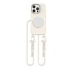 Dėklas Apple iPhone 16 Pro Tech-Protect Magnelace MagSafe Latte smėlio spalvos