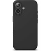 Ringke iPhone 16 dėklas, silikoninis, magnetinis, juodas