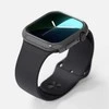 Dėklas Apple Watch 10 (46mm) Ringke Slim 2-pack Clear & Matte juodos spalvos