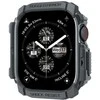 Dėklas Apple Watch 10 (46mm) Spigen Rugged Armor Dark pilka