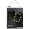 Uniq Išmaniojo laikrodžio Apple Watch 4/5/6/7/8/SE ekrano rėmelis, Juodos spalvos, 44/45mm