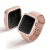 Uniq Išmaniojo laikrodžio Apple Watch 4/5/6/7/8/SE ekrano rėmelis, Baltos spalvos, 44/45mm