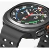 Dėklas + apsauginis stiklas Samsung Galaxy Watch Ultra (47mm) Ringke Slim Titanium juodos spalvos