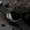 Dėklas + apsauginis stiklas Samsung Galaxy Watch Ultra (47mm) Ringke Slim Titanium juodos spalvos