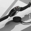 Dėklas + apsauginis stiklas Samsung Galaxy Watch Ultra (47mm) Ringke Slim Titanium juodos spalvos
