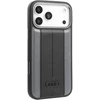 Dėklas Audi A6 iš dirbtinės odos su MagSafe, skirtas iPhone 17 Pro Max, juodos spalvos