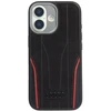 Dėklas Audi R8 Genuine Leather MagSafe for Apple iPhone 17 juodos spalvos-red