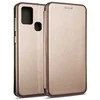 Dėklas Beline Book Magnetic Samsung A21s A217 rožinė-auksinė/rose auksinis
