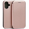 Dėklas Beline Book Magnetic Apple iPhone 17 rose auksinis