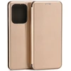 Dėklas Beline Book Magnetic Xiaomi Redmi 15C auksinis