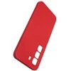 Dėklas Beline Silicone Infinix Hot 50 raudonos spalvos