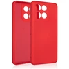 Dėklas Beline Silicone Moto G86 Power 5G red
