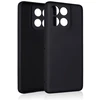 Dėklas Beline Silicone Moto G86 Power 5G juodos spalvos