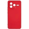 Dėklas Beline Silicone skirtas Poco F7 Pro raudonos spalvos